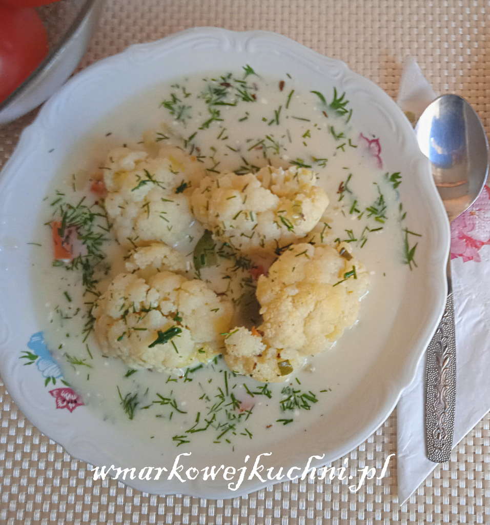 Zupa ze śmietaną