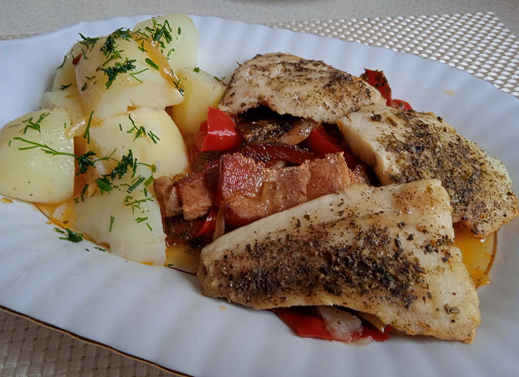 Pieczona ryba
