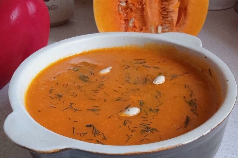 Zupa krem dyniowo-paprykowa